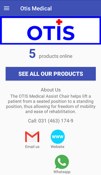 Emulate Otis Medical from MyAndroid or run Otis Medical using MyAndroid