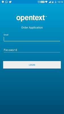 Emulate Android APK OT Order Application Beta