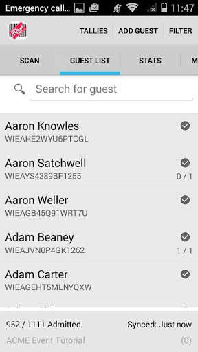 Run android online APK OTS Scanner from MyAndroid or emulate OTS Scanner using MyAndroid