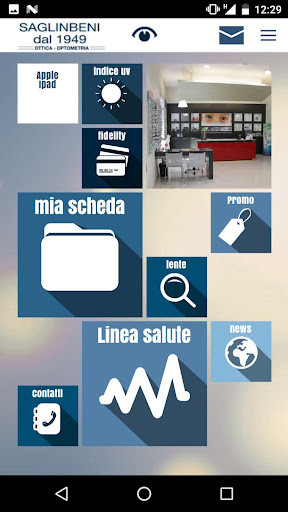 Run android online APK Ottica Optometria Saglinbeni from MyAndroid or emulate Ottica Optometria Saglinbeni using MyAndroid