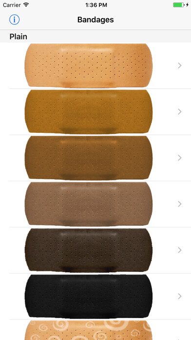 Emulate iPhone app Ouch! Emotional Bandage using MyAndroid Emulate iPhone app Ouch! Emotional Bandage using MyAndroid
