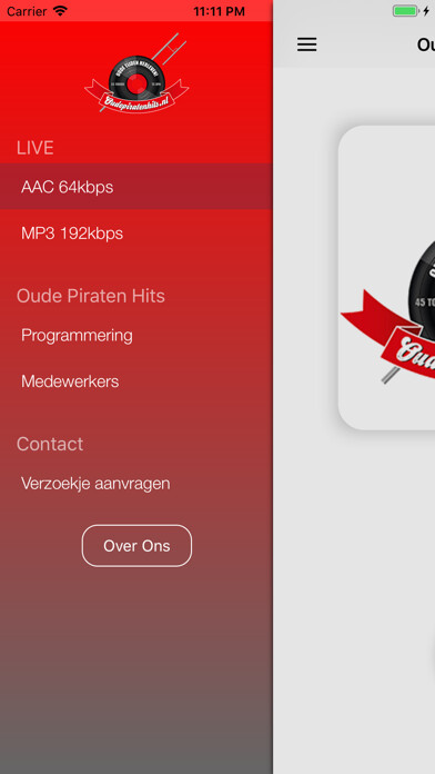 Emulate iPhone app Oude Piraten Hits using MyAndroid Emulate iPhone app Oude Piraten Hits using MyAndroid