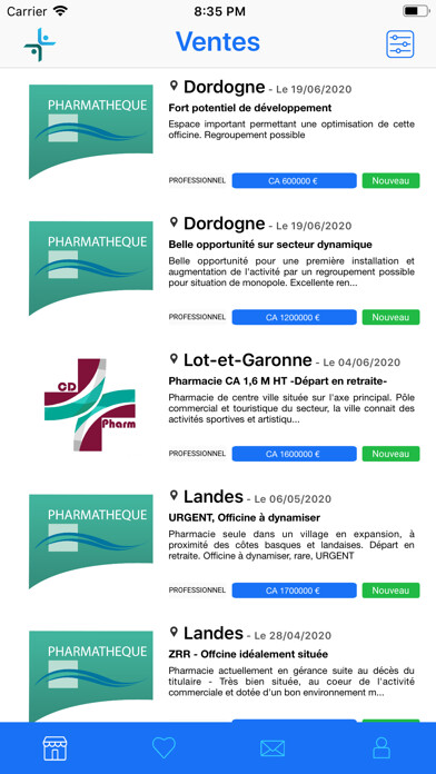 Emulate iPhone app Ouipharma using MyAndroid Emulate iPhone app Ouipharma using MyAndroid