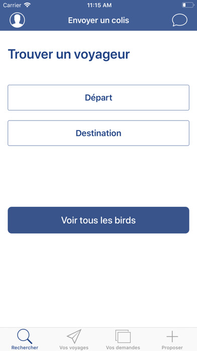 Emulate iPhone app Ouisend using MyAndroid
