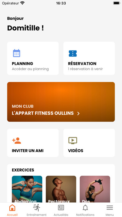 Emulate iPhone app Oullins Fitness using MyAndroid Emulate iPhone app Oullins Fitness using MyAndroid