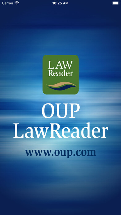 Emulate iPhone app OUP - LawReader using MyAndroid