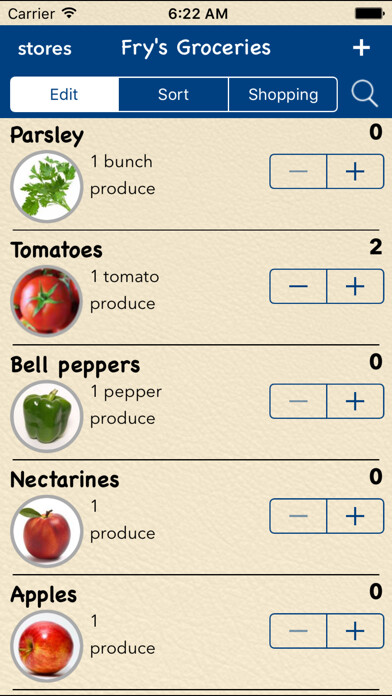 Emulate iPhone app Our Family Shopping List using MyAndroid Emulate iPhone app Our Family Shopping List using MyAndroid