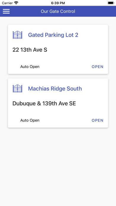 Emulate iPhone app Our Gate Control using MyAndroid