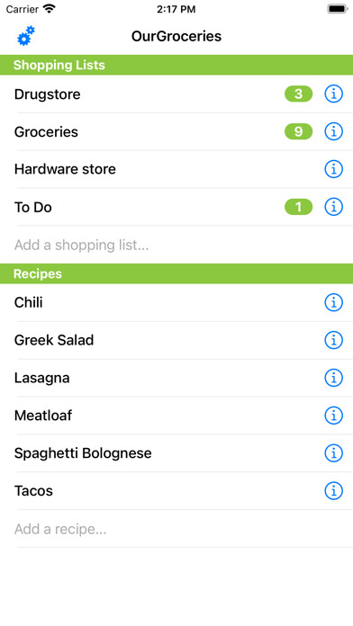 Emulate iPhone app Our Groceries Shopping List using MyAndroid Emulate iPhone app Our Groceries Shopping List using MyAndroid
