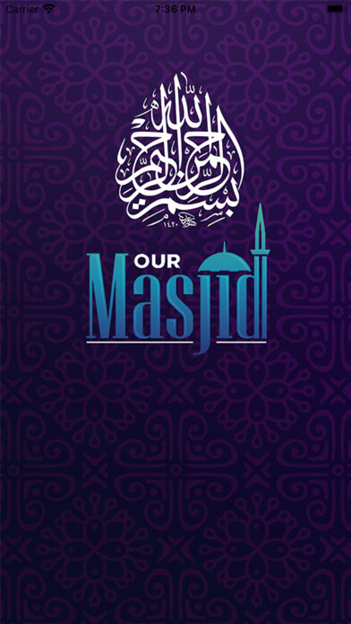 Emulate iPhone app Our Masjid Lite using MyAndroid