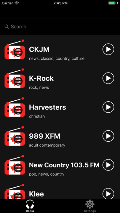 Emulate iPhone app ourRadio Canada using MyAndroid Emulate iPhone app ourRadio Canada using MyAndroid