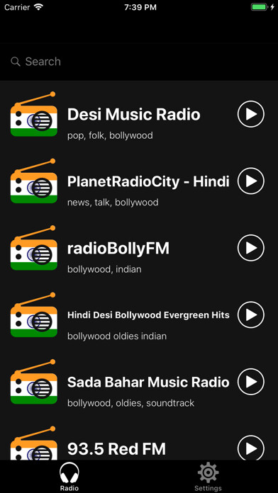 Emulate iPhone app ourRadio India using MyAndroid