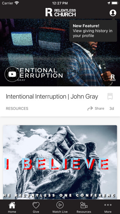 Emulate iPhone app ourRelentless Church using MyAndroid Emulate iPhone app ourRelentless Church using MyAndroid