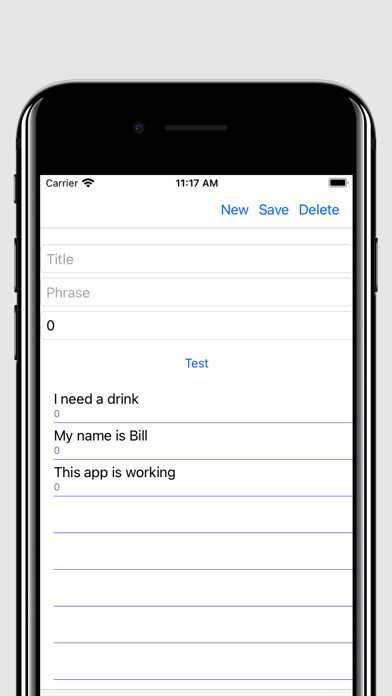 Emulate iPhone app Our Voice App using MyAndroid