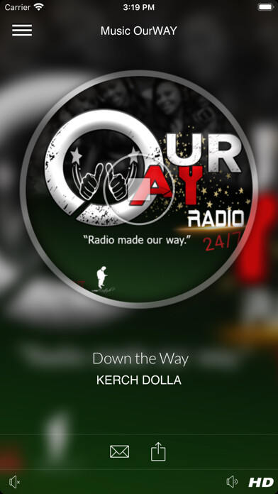 Emulate iPhone app OurWAY Radio using MyAndroid