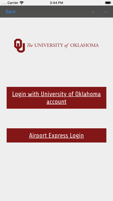 Emulate iPhone app OU SafeRide using MyAndroid