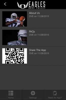 Emulate Android APK Ouse Valley Eagles