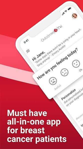 Run android online APK Outcomes4Me Breast Cancer Care from MyAndroid or emulate Outcomes4Me Breast Cancer Care using MyAndroid