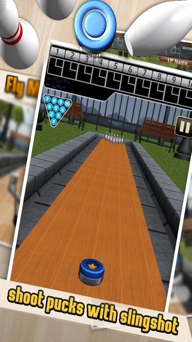 Emulate iPhone app Outdoor Bowling Shuffle using MyAndroid