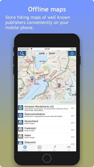 Emulate iPhone app Outdoor Navigation ape@map using MyAndroid Emulate iPhone app Outdoor Navigation ape@map using MyAndroid