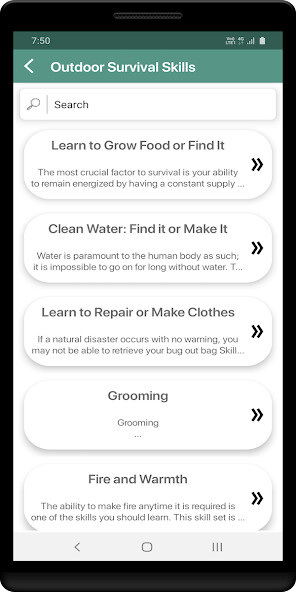 Run android online APK Outdoor Survival Skills from MyAndroid or emulate Outdoor Survival Skills using MyAndroid