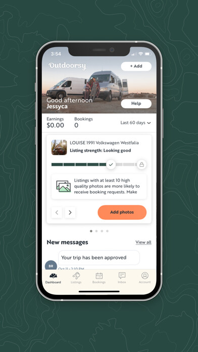 Emulate iPhone app Outdoorsy Host - Rent your RV using MyAndroid Emulate iPhone app Outdoorsy Host - Rent your RV using MyAndroid