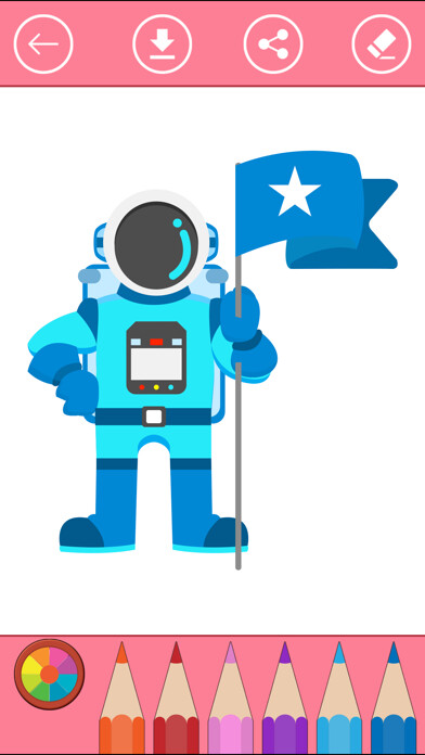 Emulate iPhone app Outer Space Coloring Book for Kids: Learn to color using MyAndroid Emulate iPhone app Outer Space Coloring Book for Kids: Learn to color using MyAndroid