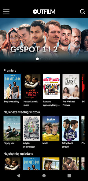 Run android online APK Outfilm from MyAndroid or emulate Outfilm using MyAndroid
