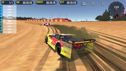 Emulate iPhone app Outlaws - Dirt Track Racing 3 using MyAndroid