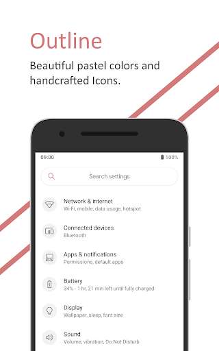 Run android online APK Outline for Substratum from MyAndroid or emulate Outline for Substratum using MyAndroid