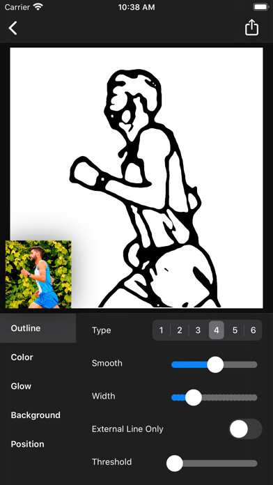 Emulate iPhone app Outline Photo Effect - Edge Fx using MyAndroid Emulate iPhone app Outline Photo Effect - Edge Fx using MyAndroid