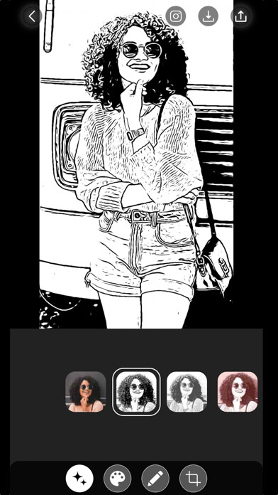 Emulate iPhone app Outline Photo to Sketch Editor using MyAndroid Emulate iPhone app Outline Photo to Sketch Editor using MyAndroid