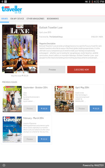 Run android online APK Outlook Traveller Luxe from MyAndroid or emulate Outlook Traveller Luxe using MyAndroid
