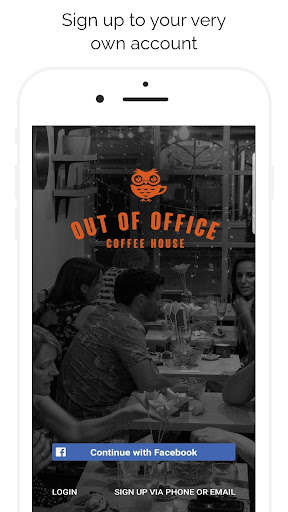 Run android online APK Out of Office Coffee House from MyAndroid or emulate Out of Office Coffee House using MyAndroid