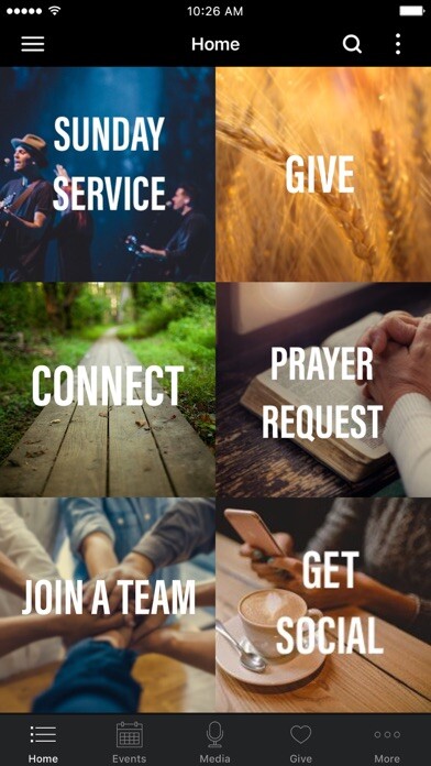 Emulate iPhone app Outreach Center Church using MyAndroid Emulate iPhone app Outreach Center Church using MyAndroid