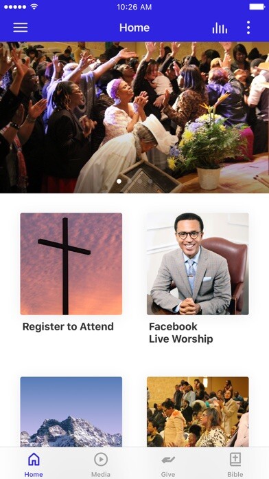 Emulate iPhone app Outreach Community Church IL using MyAndroid Emulate iPhone app Outreach Community Church IL using MyAndroid