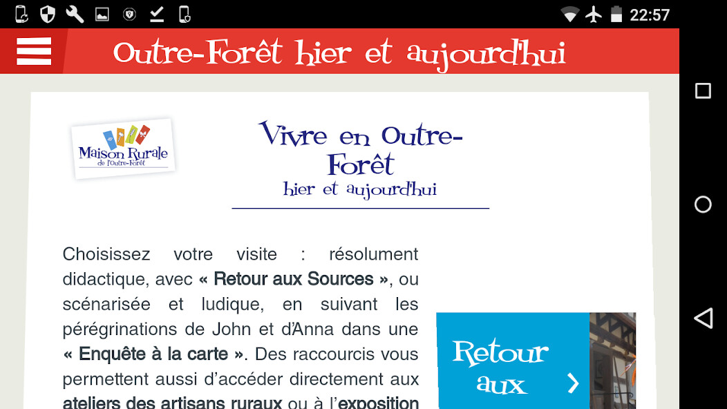 Run android online APK Outre-Forêt hier et aujourdhu from MyAndroid or emulate Outre-Forêt hier et aujourdhu using MyAndroid Run android online APK Outre-Forêt hier et aujourdhu from MyAndroid or emulate Outre-Forêt hier et aujourdhu using MyAndroid