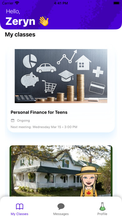 Emulate iPhone app Outschool using MyAndroid Emulate iPhone app Outschool using MyAndroid