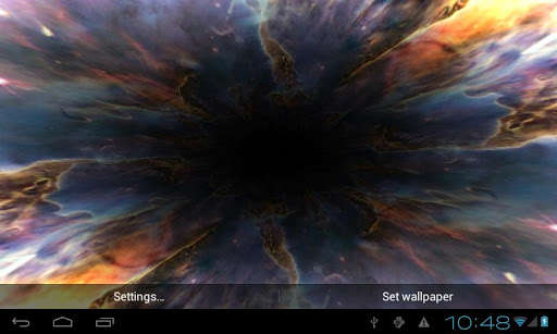 Run android online APK Outside Black Hole LWP from MyAndroid or emulate Outside Black Hole LWP using MyAndroid