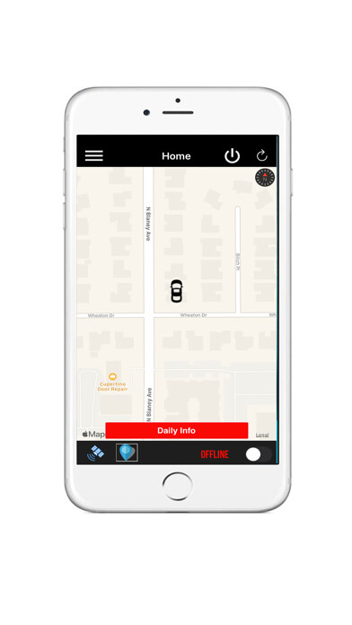 Emulate iPhone app Outyng Driver using MyAndroid