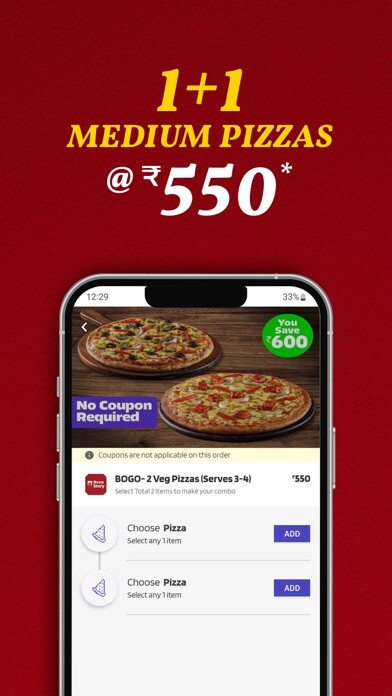 Emulate iPhone app Oven Story Pizza- Order Online using MyAndroid Emulate iPhone app Oven Story Pizza- Order Online using MyAndroid