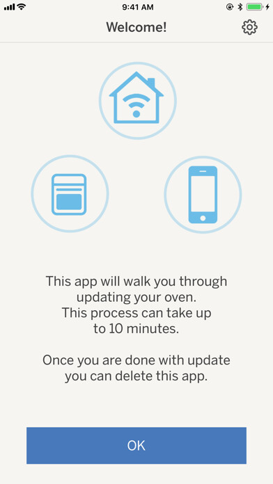 Emulate iPhone app Oven Update App using MyAndroid