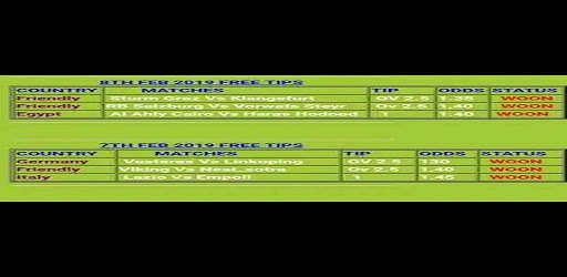 Run android online APK Over 2.5 Tips from MyAndroid or emulate Over 2.5 Tips using MyAndroid