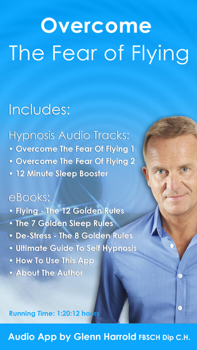 Emulate iPhone app Overcome The Fear of Flying by Glenn Harrold using MyAndroid