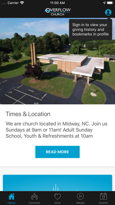 Emulate iPhone app Overflow Church NC using MyAndroid Emulate iPhone app Overflow Church NC using MyAndroid