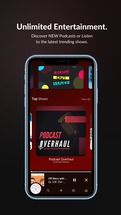 Emulate iPhone app Overhaul: Podcast App & Player using MyAndroid Emulate iPhone app Overhaul: Podcast App & Player using MyAndroid