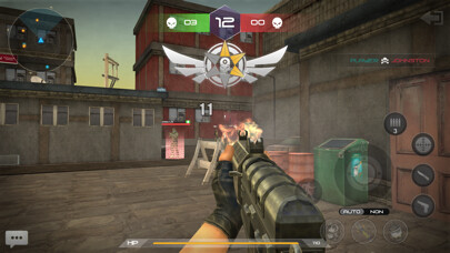 Emulate iPhone app Overlord Ops: 3D FPS Game using MyAndroid