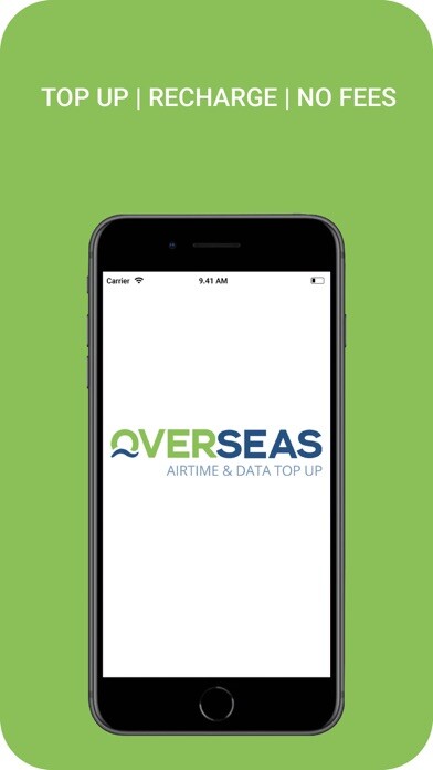 Emulate iPhone app Overseas Top Up using MyAndroid
