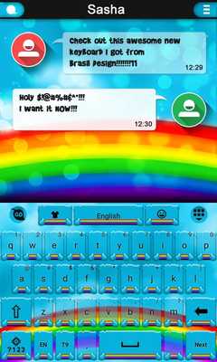 Emulate Android APK Over the Rainbow keyboard Emulate Android APK Over the Rainbow keyboard