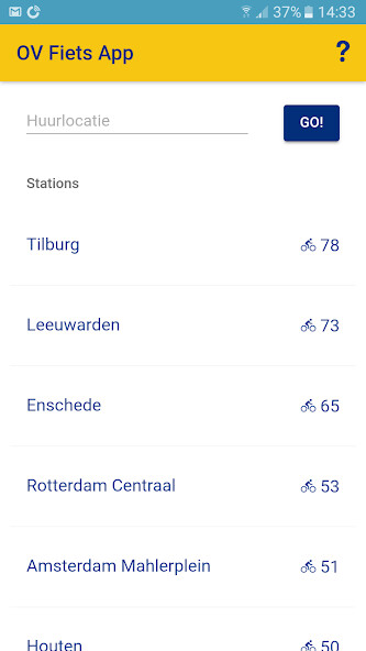Run android online APK OV Fiets App from MyAndroid or emulate OV Fiets App using MyAndroid